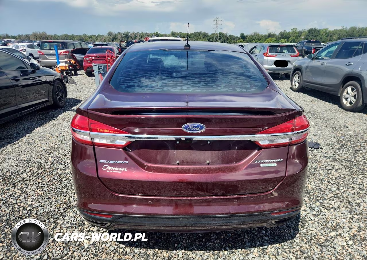 2017 Ford Fusion Titanium VIN:3FA6P0K94HR270383 - 6