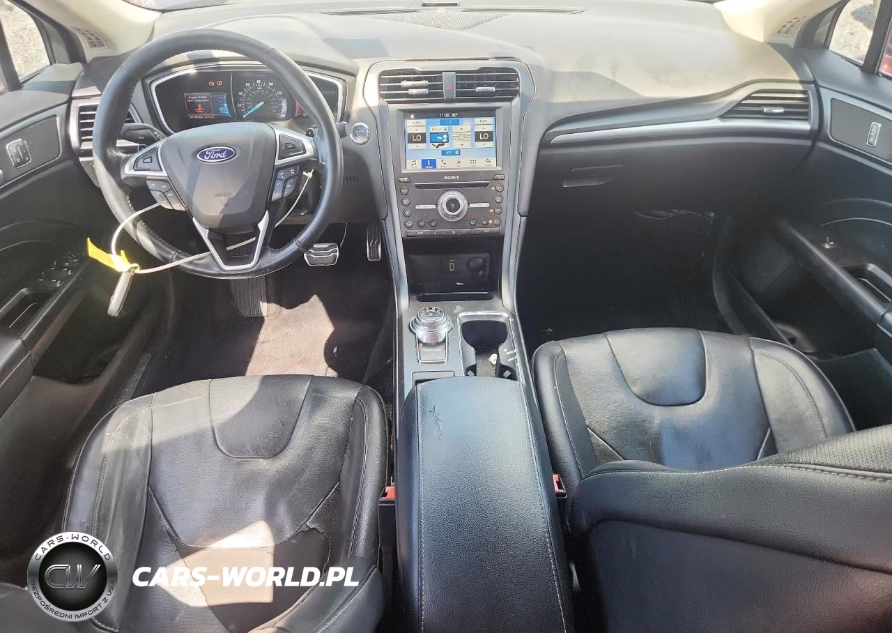 2017 Ford Fusion Titanium VIN:3FA6P0K94HR270383 - 8