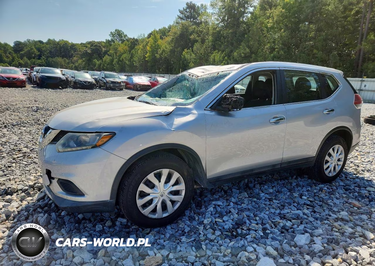 2015 Nissan Rogue S VIN:5N1AT2MT7FC894285 - 1
