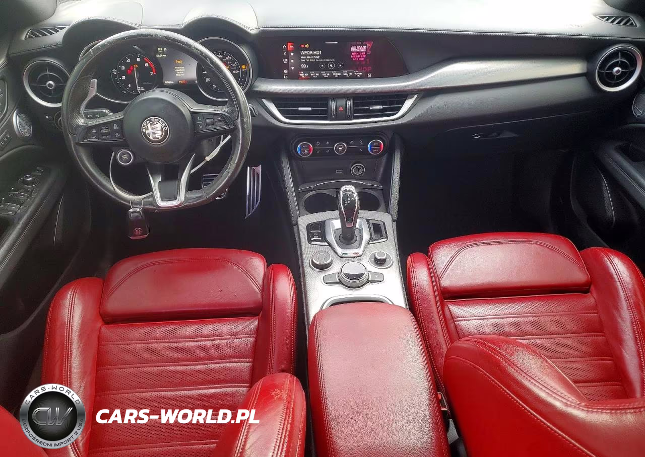 2022 Alfa Romeo Stelvio Ti VIN:ZASPAKBN2N7D24914 - 8