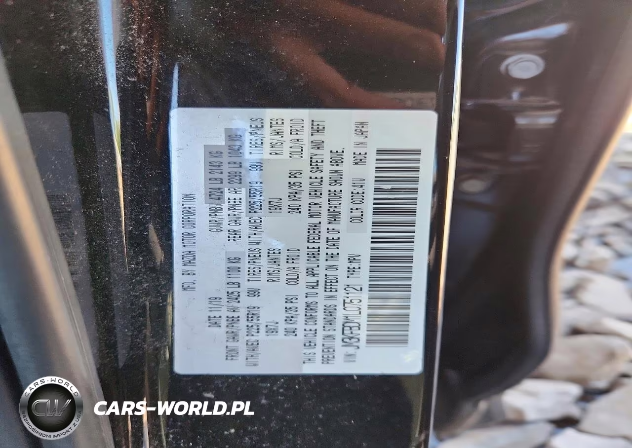 2020 Mazda Cx-5 Grand Touring VIN:JM3KFBDM1L0751121 - 12