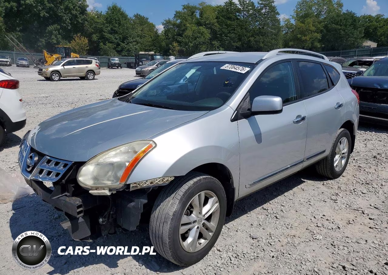 2013 Nissan Rogue S VIN:JN8AS5MV1DW141054 - 1