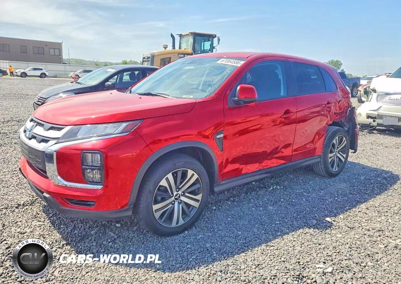 2021 Mitsubishi Outlander Sport Es VIN:JA4APUAUXMU028678 - 1