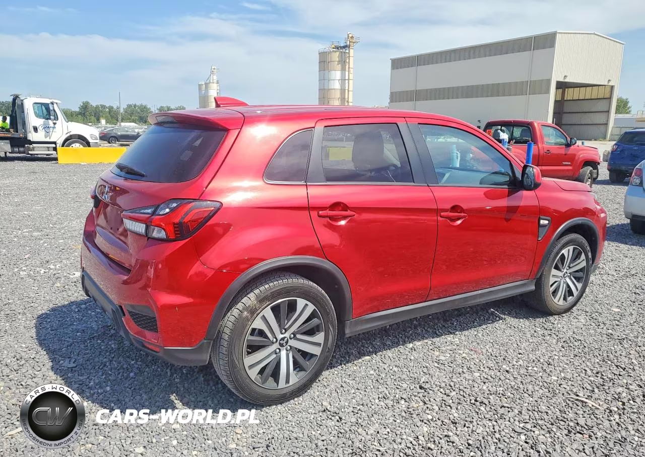 2021 Mitsubishi Outlander Sport Es VIN:JA4APUAUXMU028678 - 3
