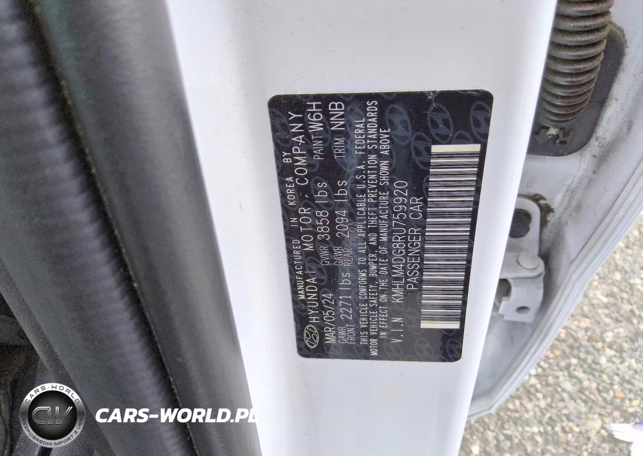 2024 Hyundai Elantra Sel VIN:KMHLM4DG8RU759920 - 13