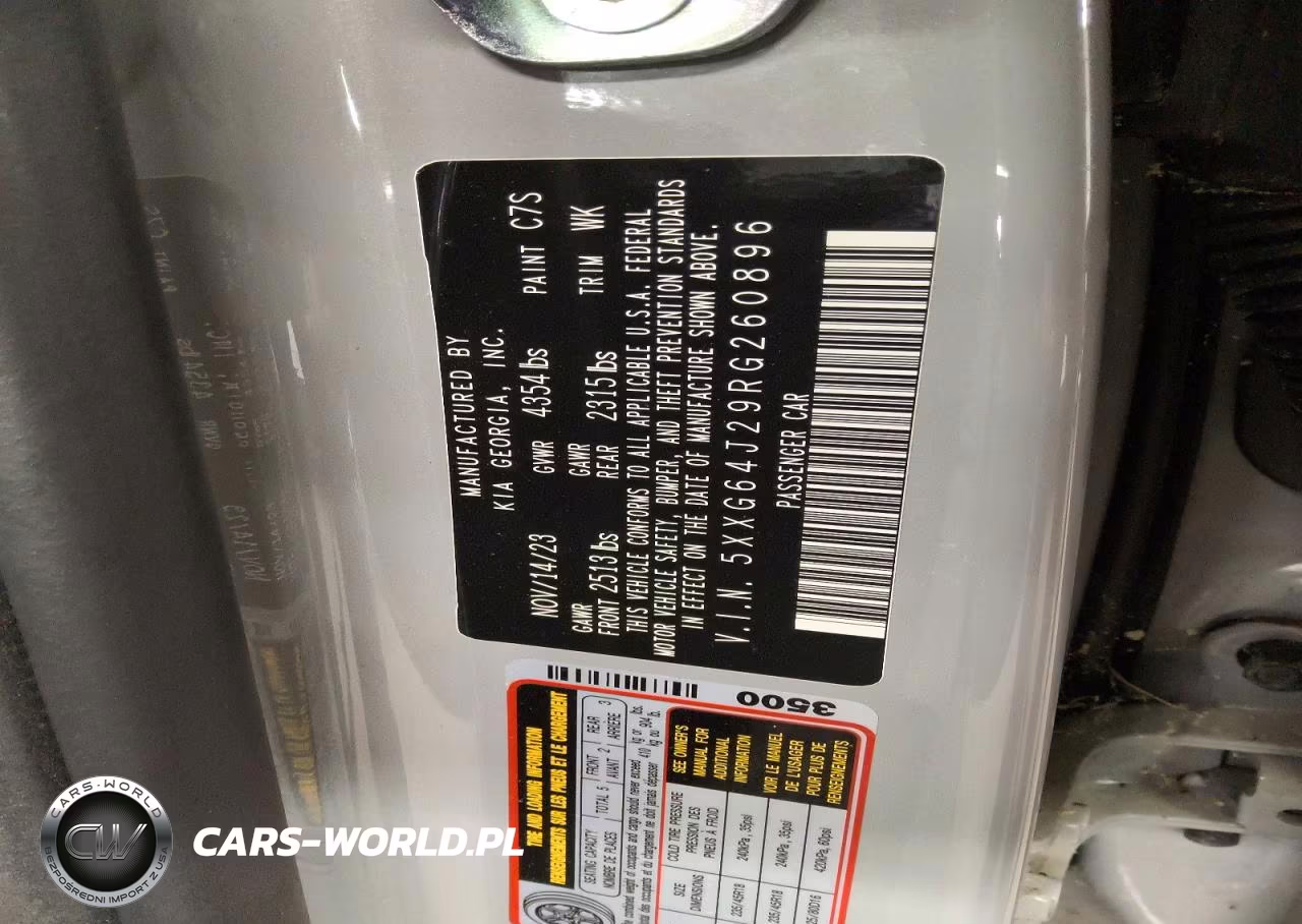 2024 Kia K5 Gt Line VIN:5XXG64J29RG260896 - 12