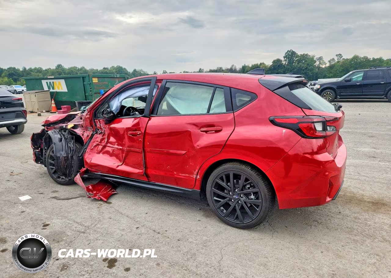 2025 Subaru Impreza Rs VIN:JF1GUHJC8S8282831 - 2