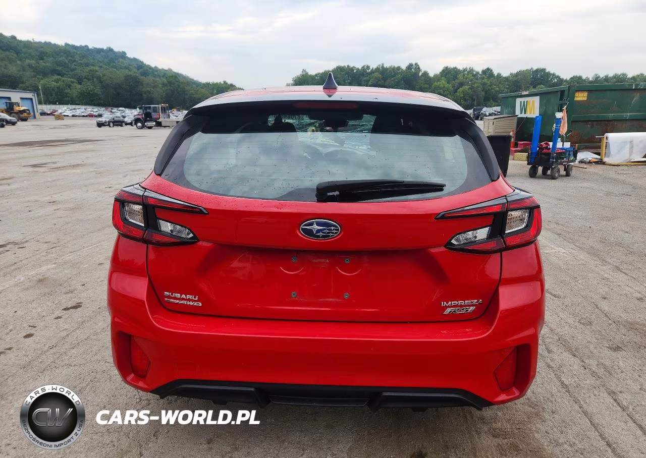 2025 Subaru Impreza Rs VIN:JF1GUHJC8S8282831 - 6