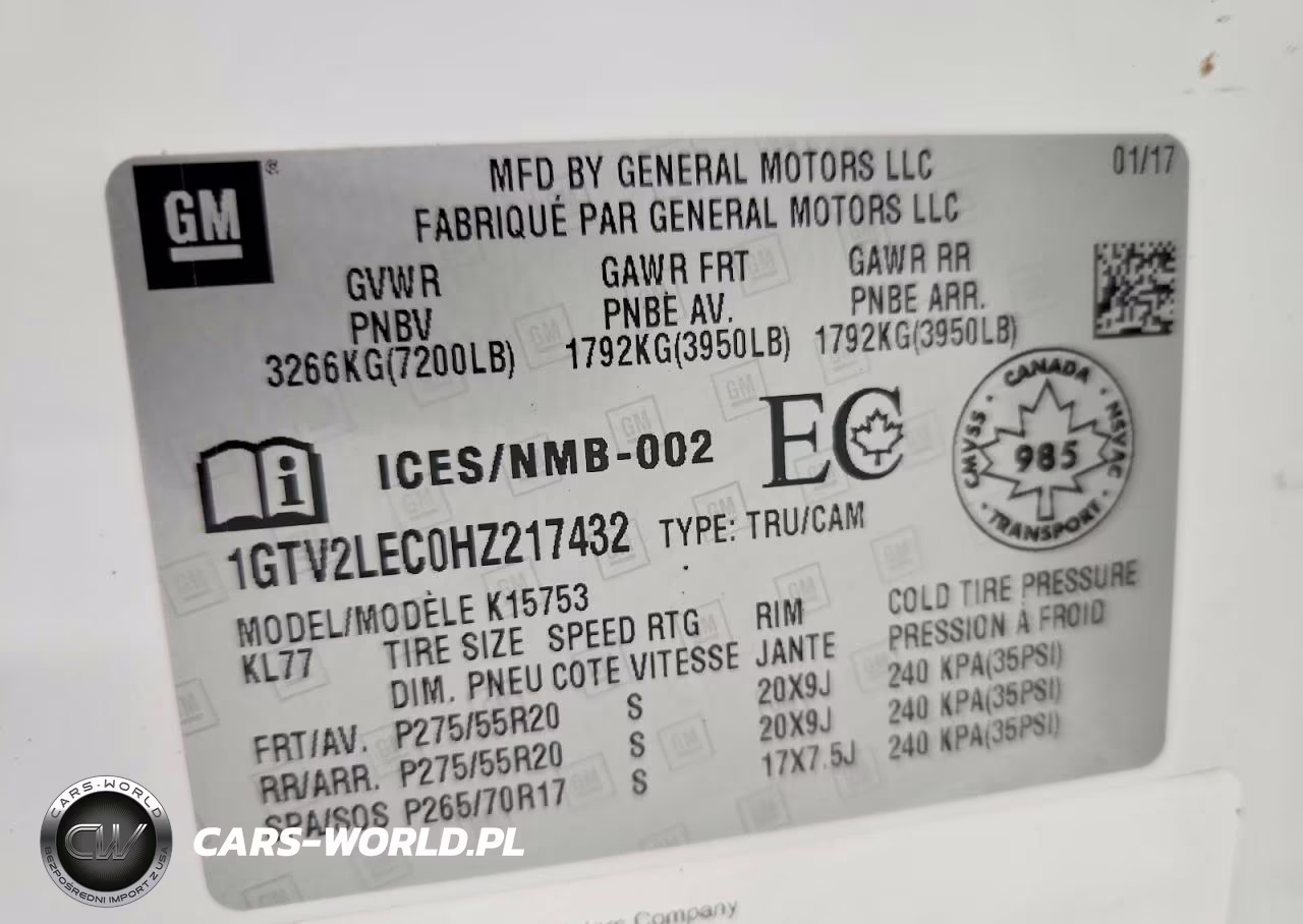 2017 GMC Sierra K1500 VIN:1GTV2LEC0HZ217432 - 12