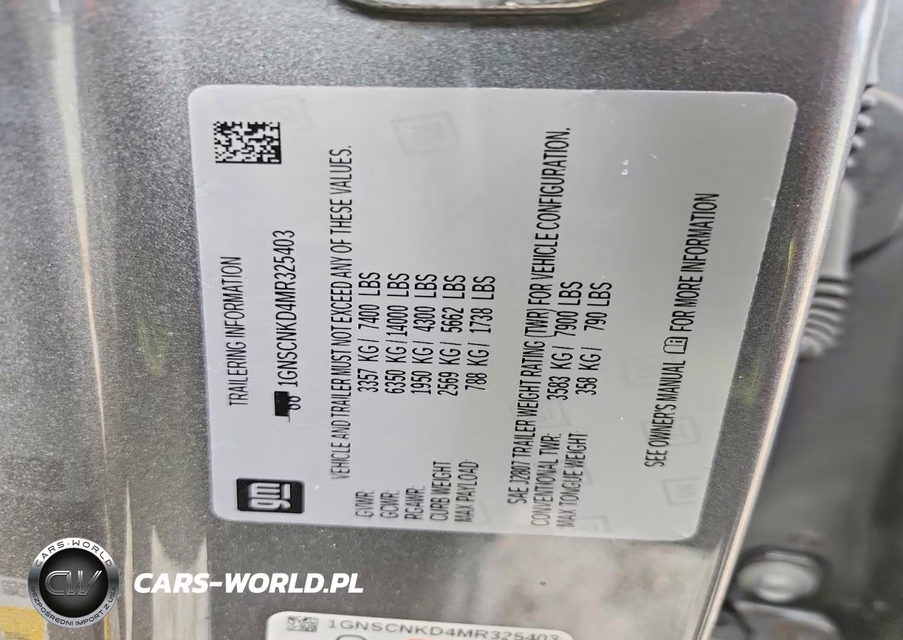 2021 Chevrolet Tahoe C1500 Lt VIN:1GNSCNKD4MR325403 - 13
