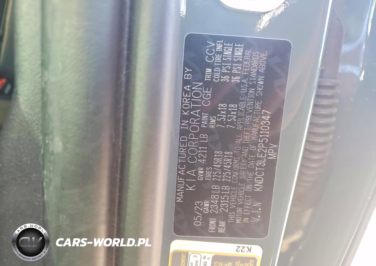 2023 Kia Niro Sx VIN:KNDCT3LE2P5110347 - 14
