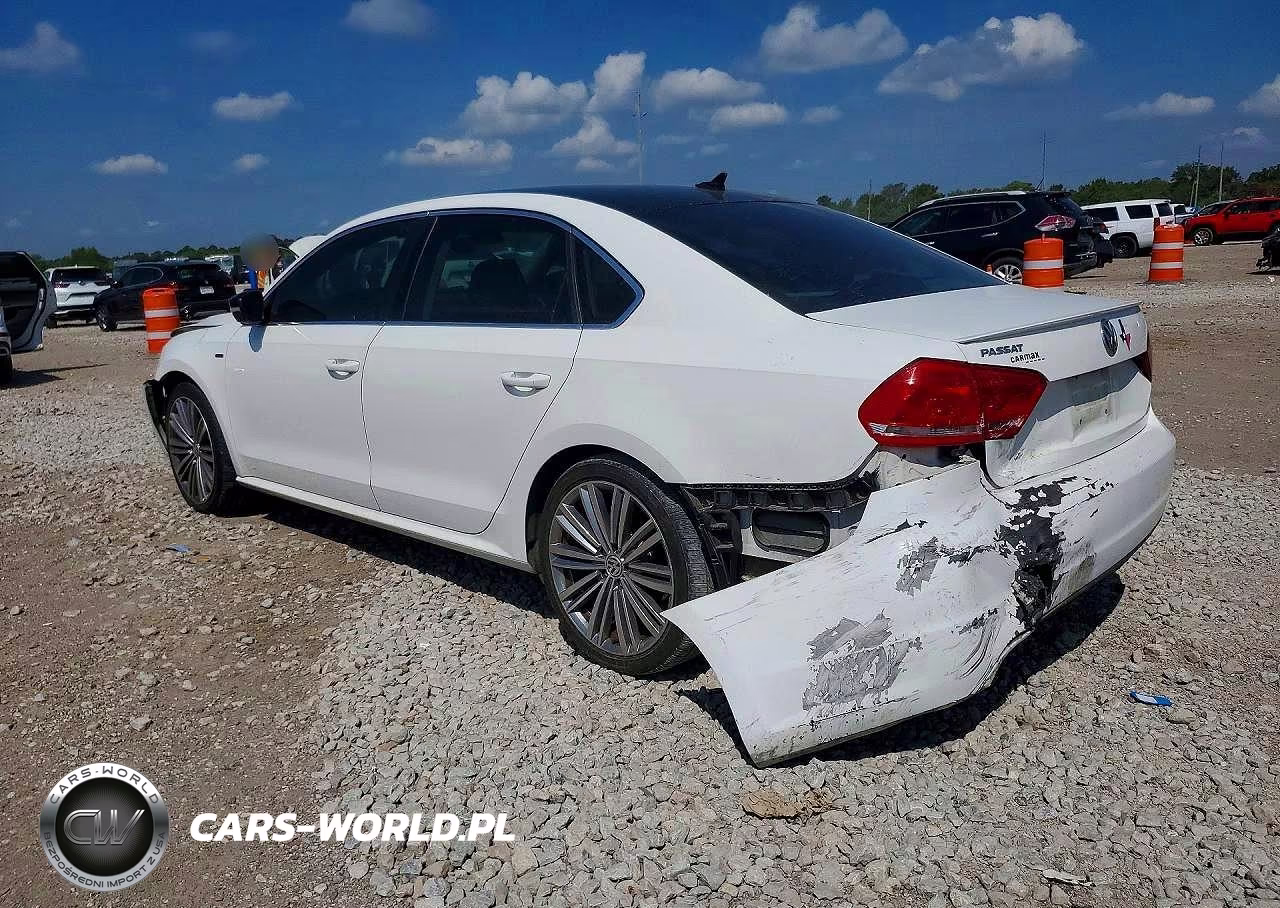 2015 Volkswagen Passat Se VIN:1VWBS7A37FC068174 - 2