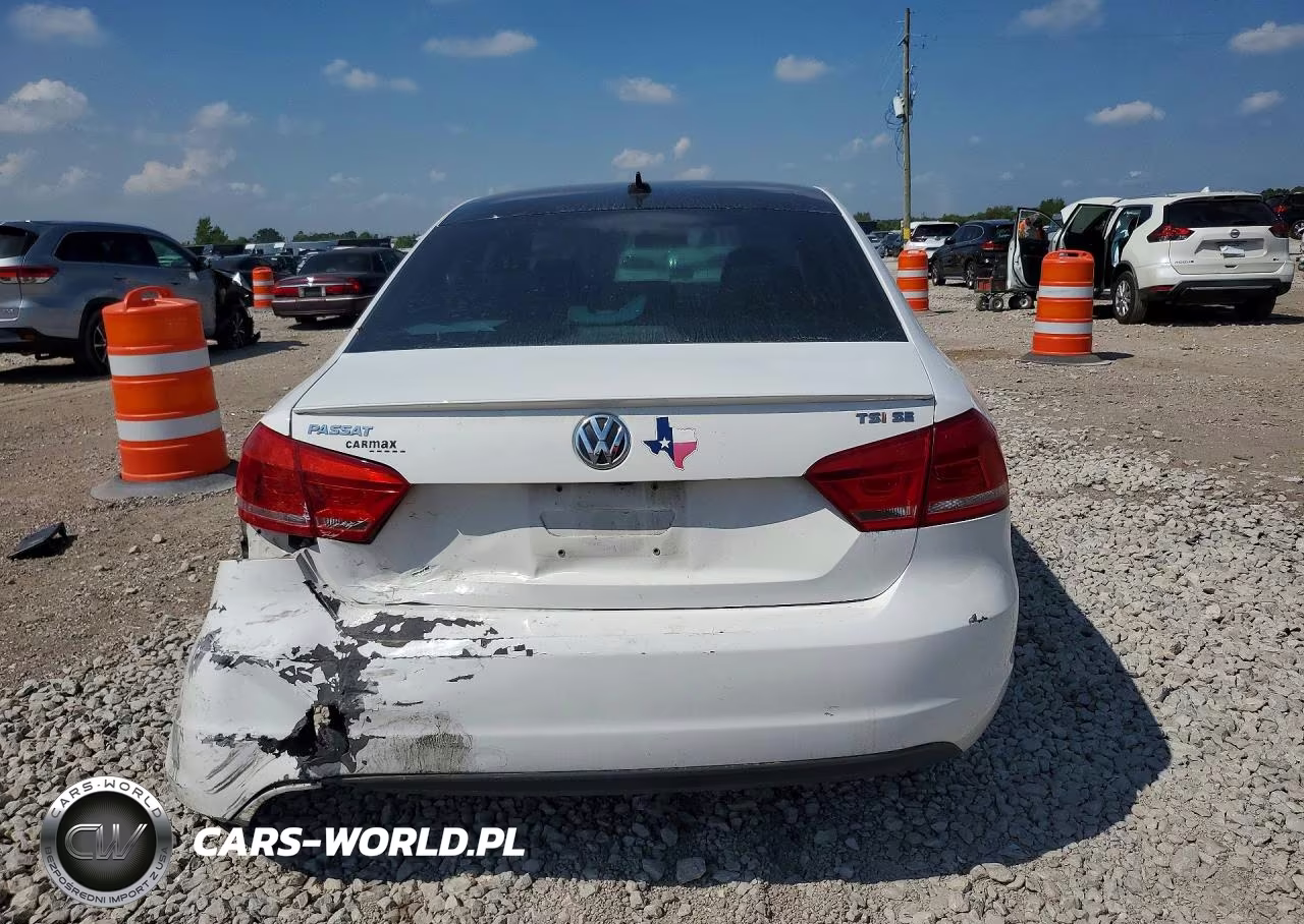 2015 Volkswagen Passat Se VIN:1VWBS7A37FC068174 - 6