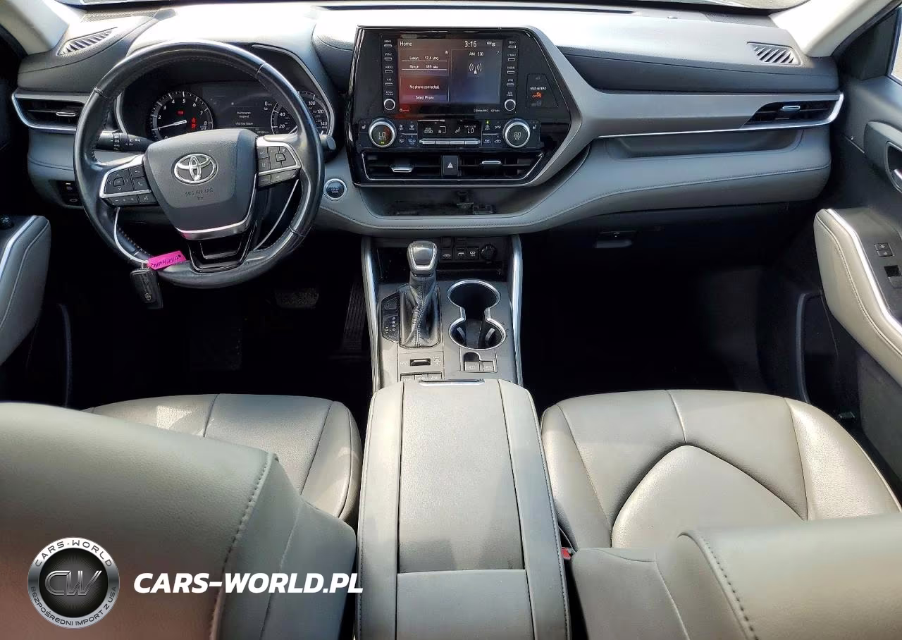 2020 Toyota Highlander Xle VIN:5TDGZRBH3LS000524 - 8