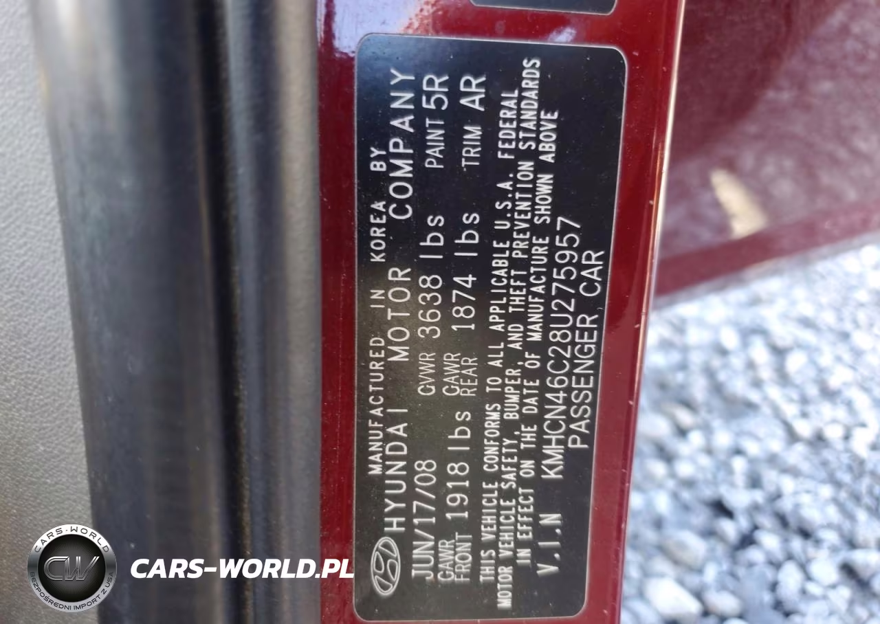 2008 Hyundai Accent Gls VIN:KMHCN46C28U275957 - 13