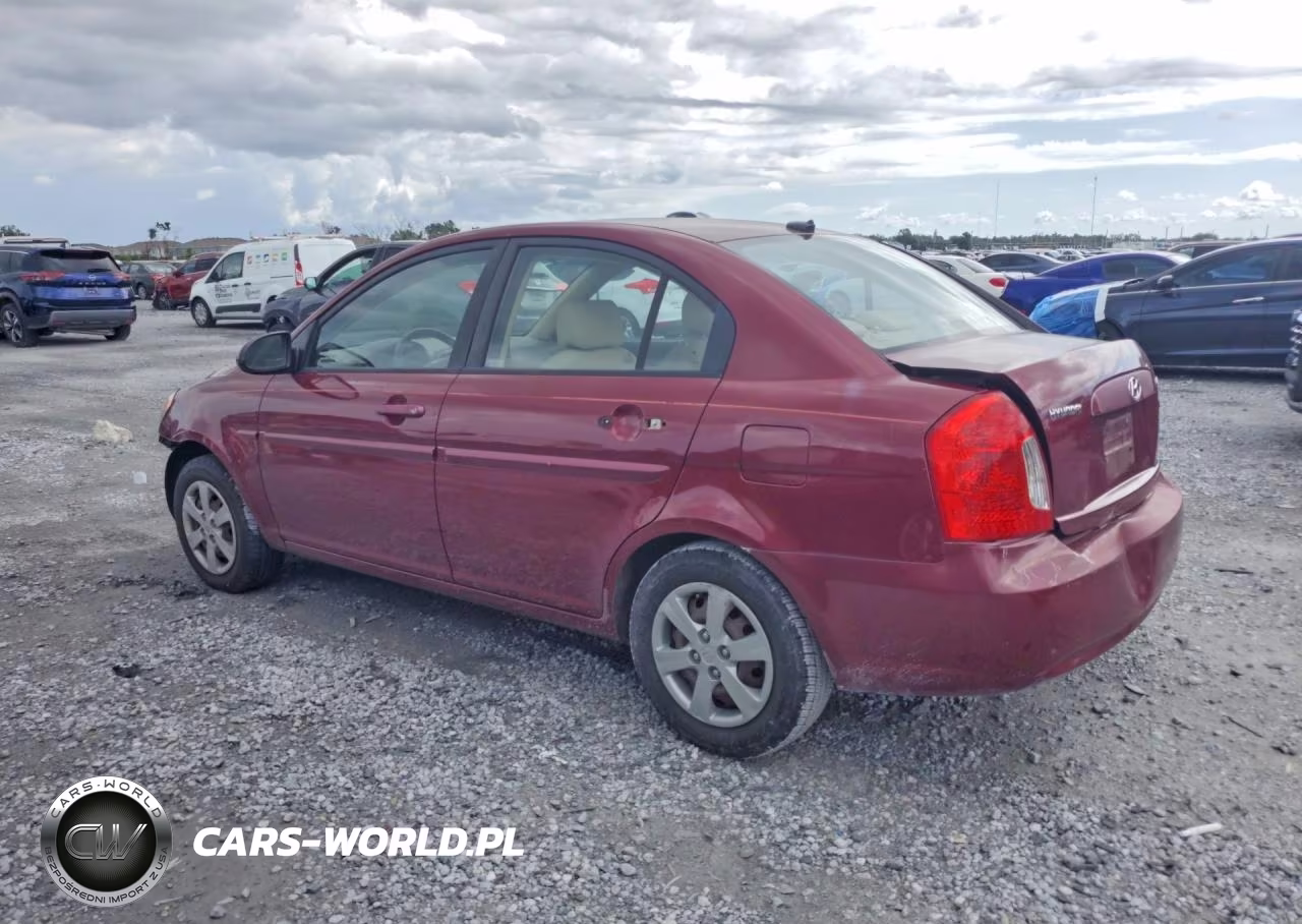 2008 Hyundai Accent Gls VIN:KMHCN46C28U275957 - 2