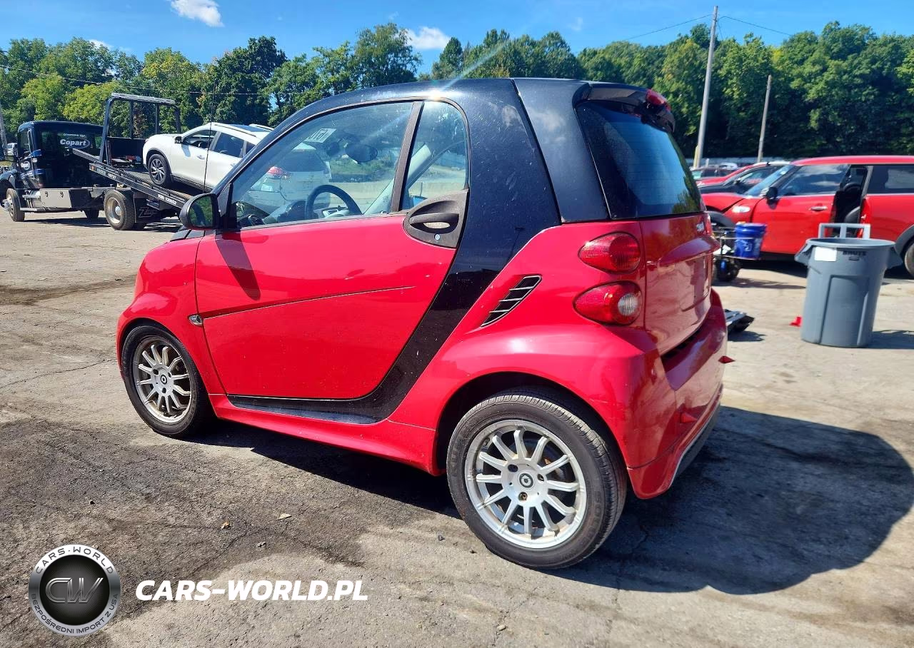 2013 Smart Fortwo Pure VIN:WMEEJ3BA1DK710997 - 2