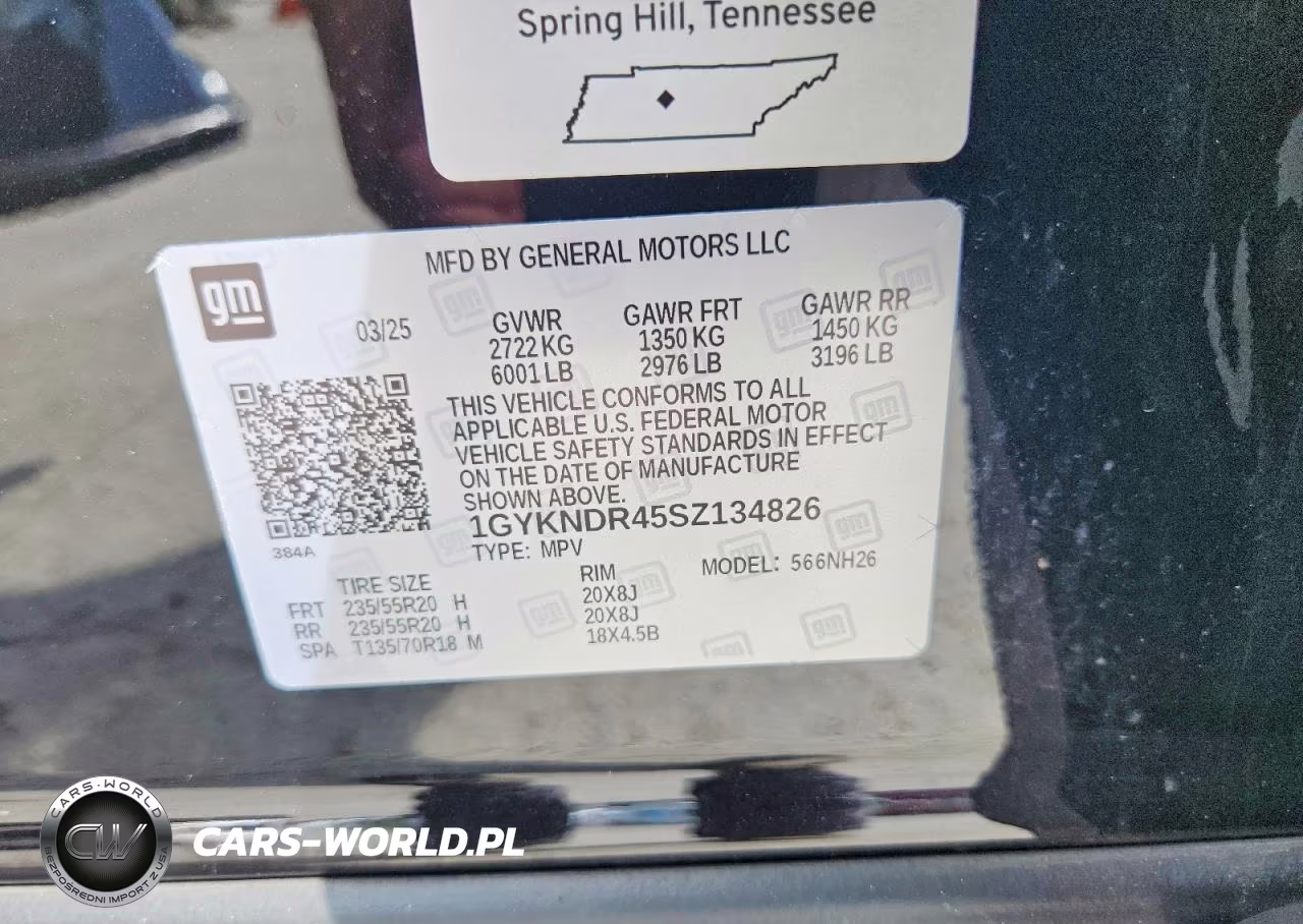 2025 Cadillac Xt5 Premium Luxury VIN:1GYKNDR45SZ134826 - 13