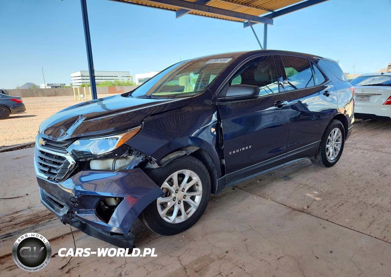 2019 Chevrolet Equinox Ls VIN:3GNAXHEV7KS512988 - 1