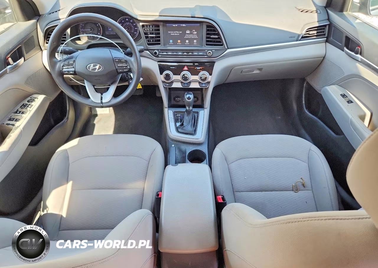 2019 Hyundai Elantra Sel VIN:5NPD84LF7KH466287 - 8