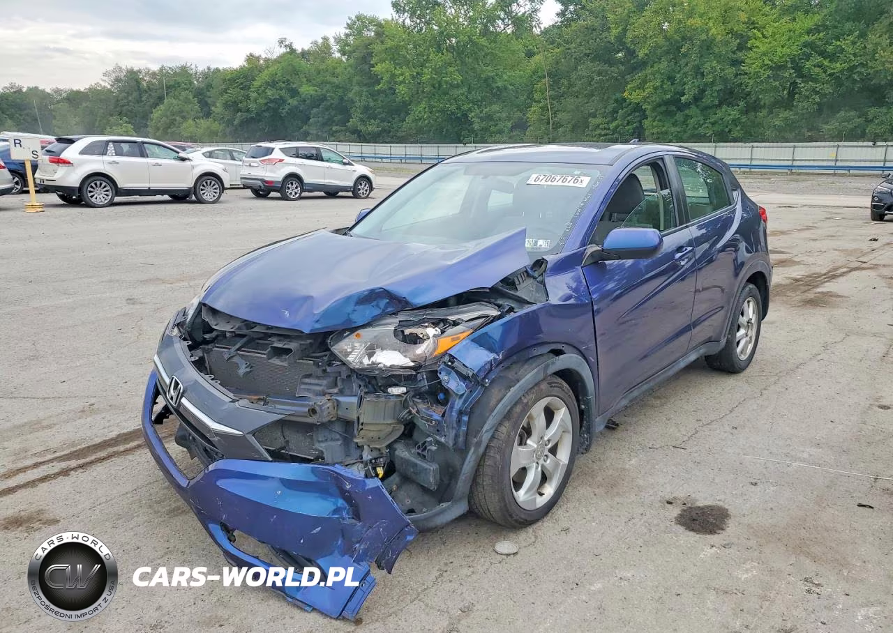 2016 Honda Hr-V Lx VIN:3CZRU5H35GM743231 - 1