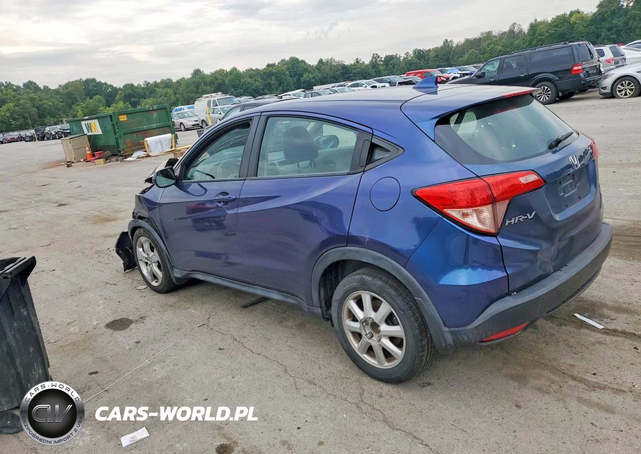 2016 Honda Hr-V Lx VIN:3CZRU5H35GM743231 - 2