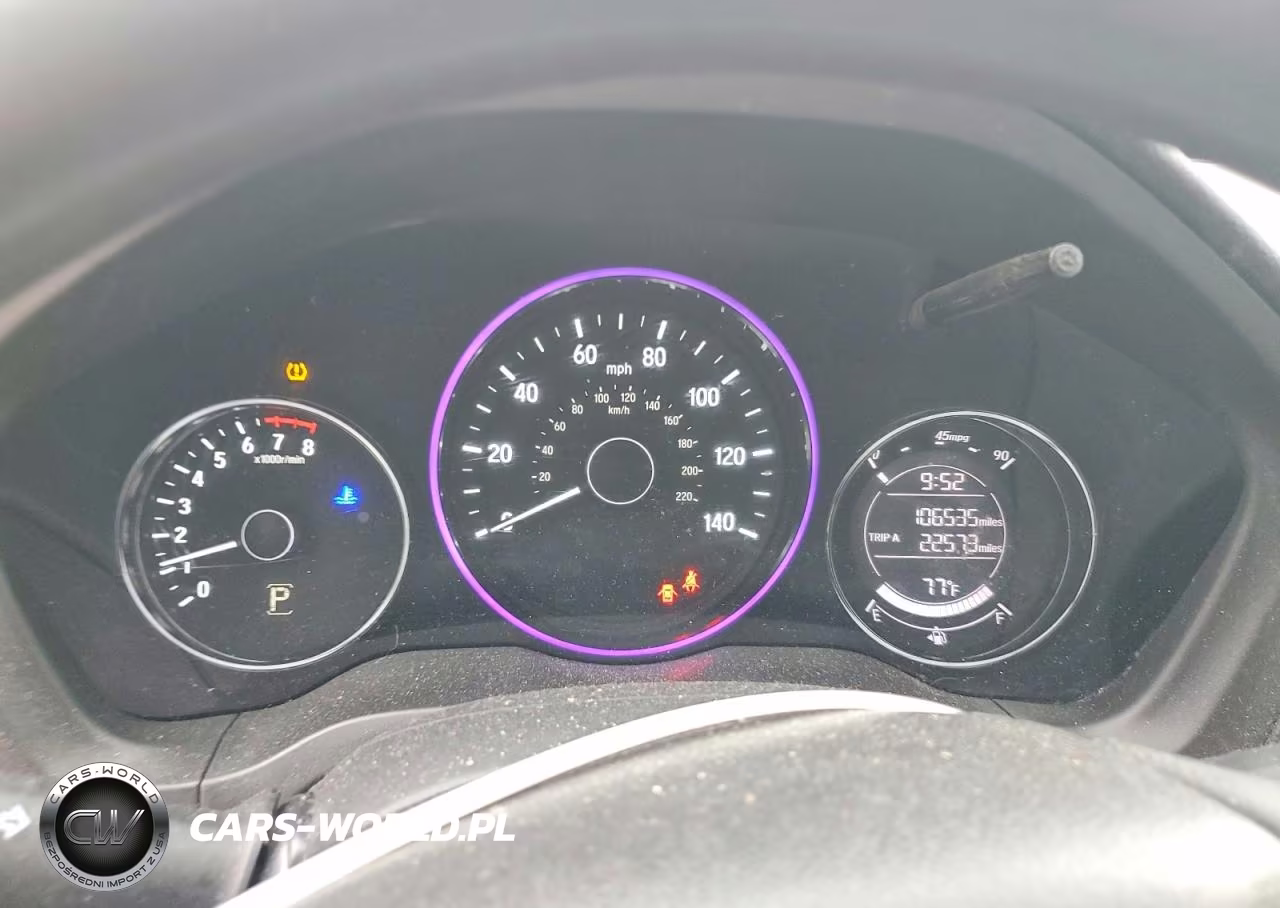 2016 Honda Hr-V Lx VIN:3CZRU5H35GM743231 - 9