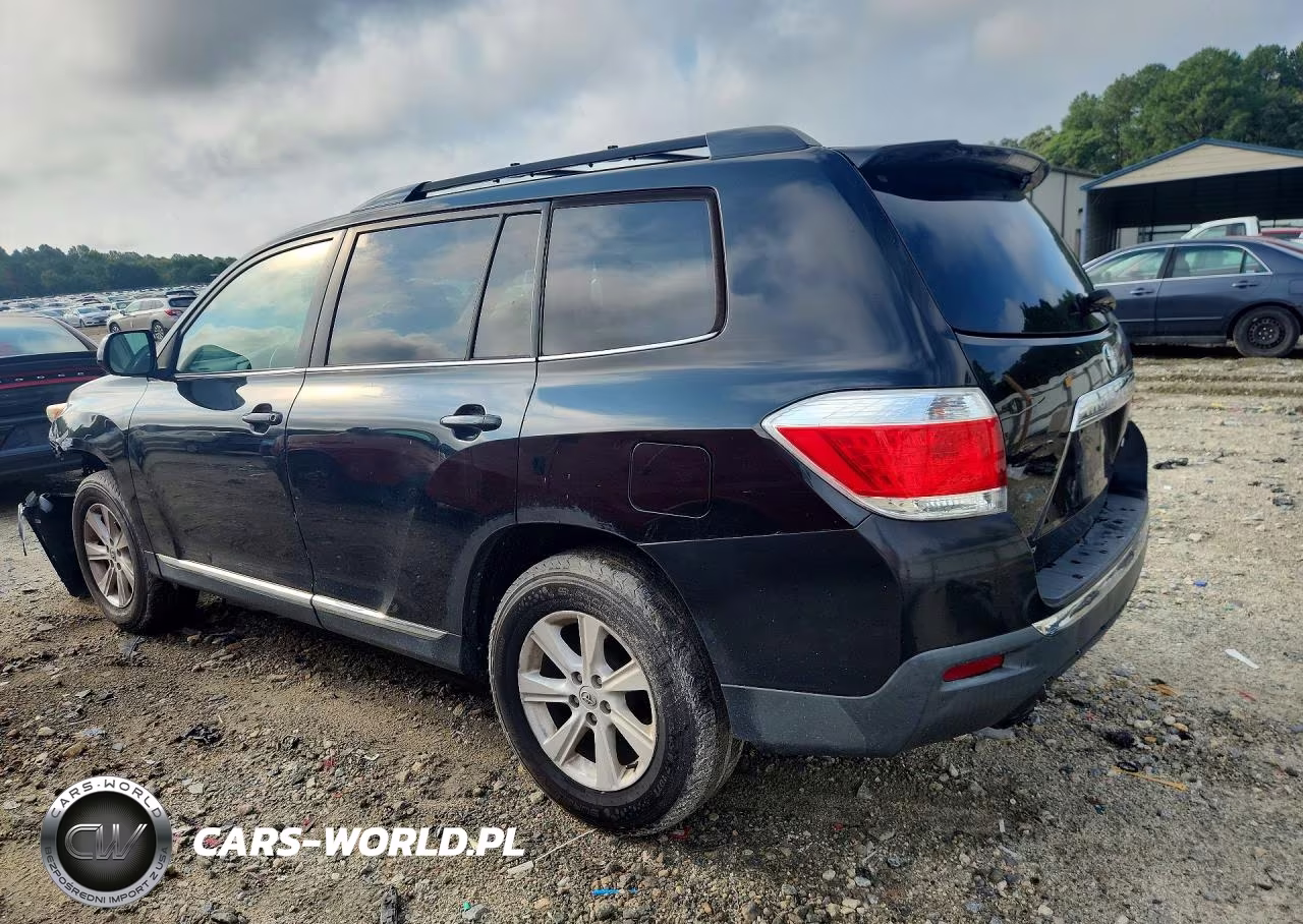 2013 Toyota Highlander Se VIN:5TDBK3EH2DS236686 - 2