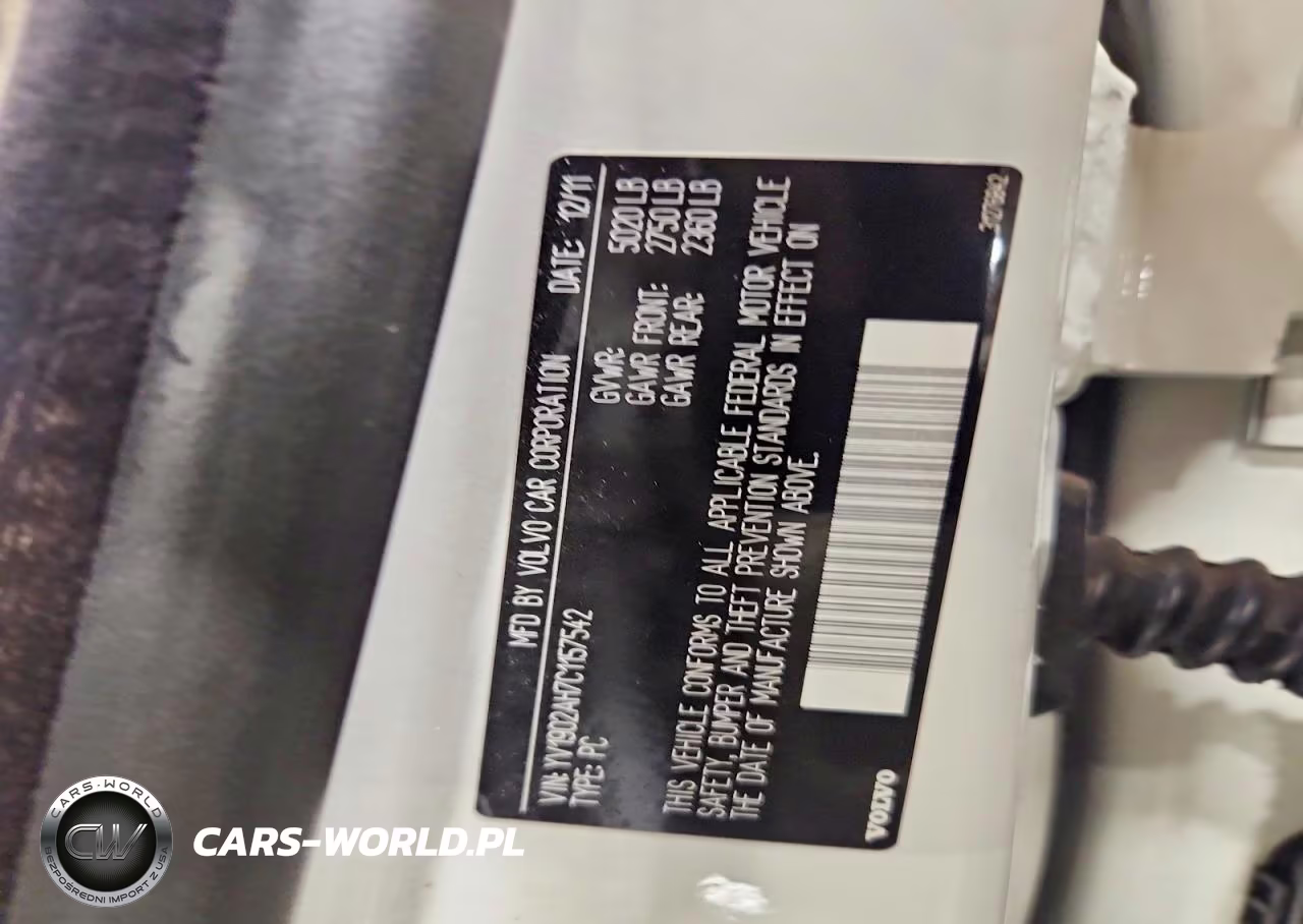 2012 Volvo S80 VIN:YV1902AH7C1157542 - 12
