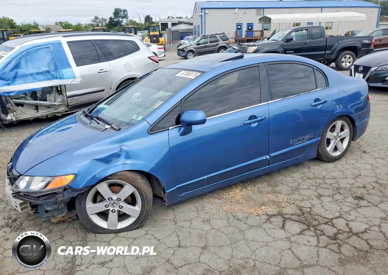 2007 Honda Civic Ex VIN:1HGFA16857L011239 - 1