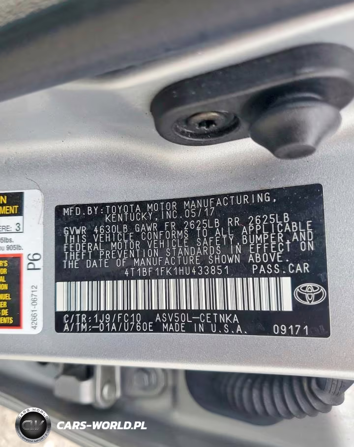 2017 Toyota Camry Le VIN:4T1BF1FK1HU433851 - 13