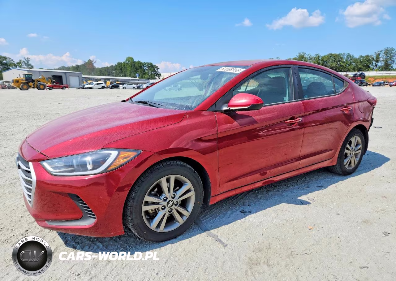 2017 Hyundai Elantra Se VIN:KMHD84LF9HU060182 - 1