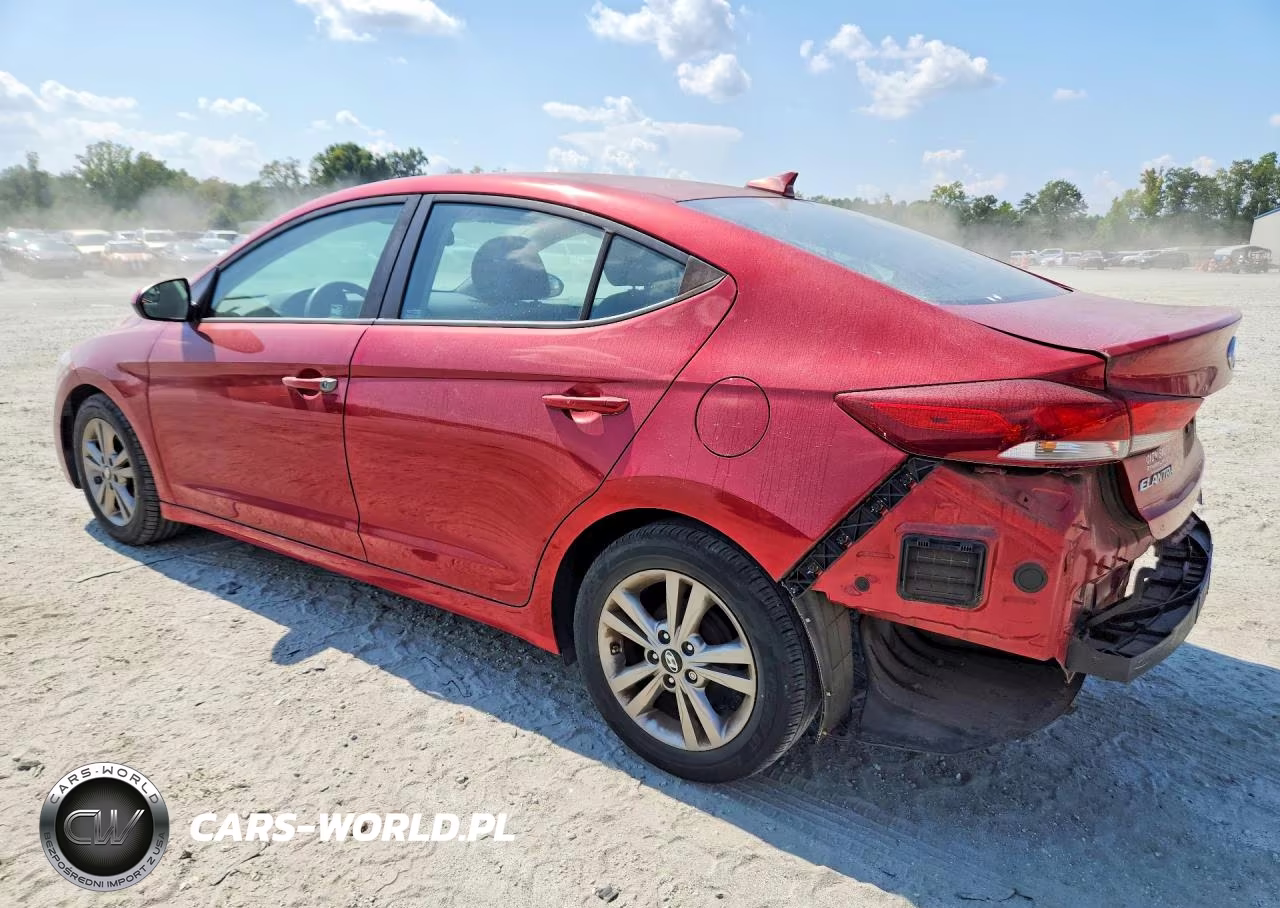 2017 Hyundai Elantra Se VIN:KMHD84LF9HU060182 - 2