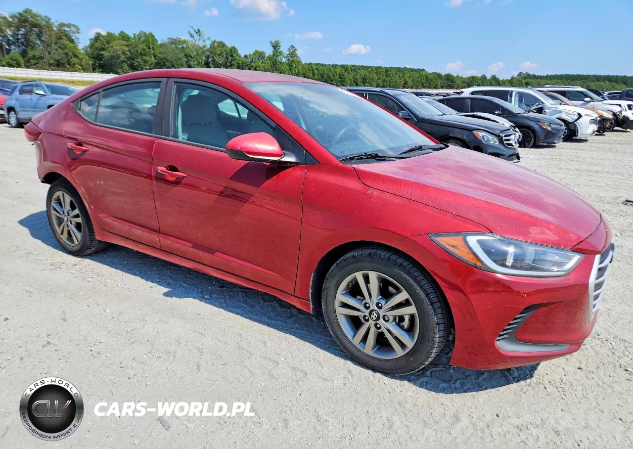 2017 Hyundai Elantra Se VIN:KMHD84LF9HU060182 - 4