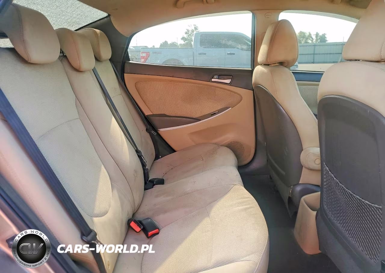 2014 Hyundai Accent Gls VIN:KMHCT4AE7EU635024 - 10