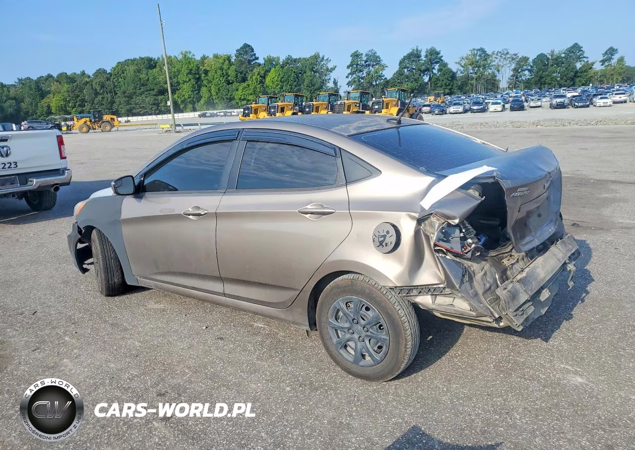 2014 Hyundai Accent Gls VIN:KMHCT4AE7EU635024 - 2