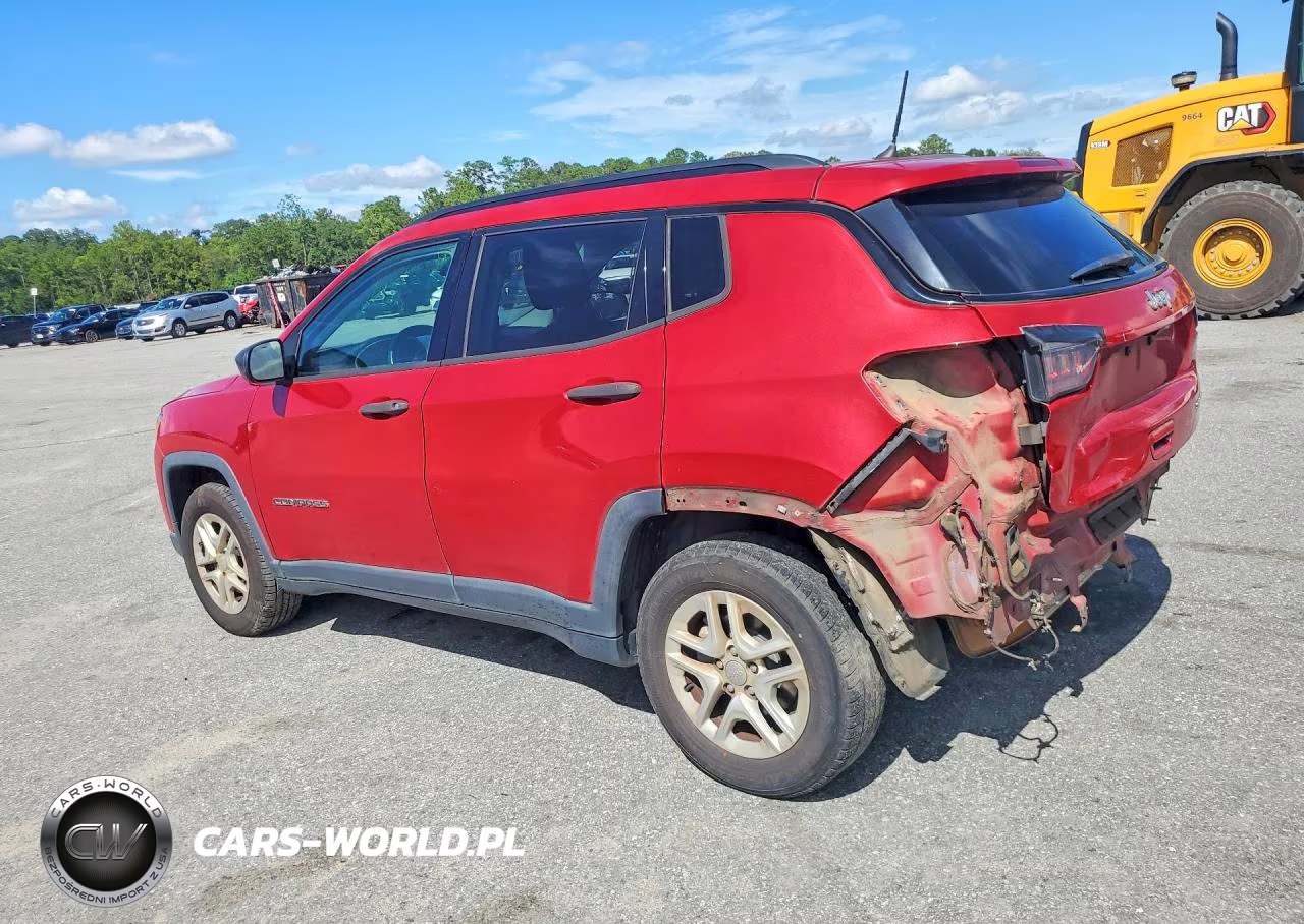 2018 Jeep Compass Sport VIN:3C4NJCAB7JT122539 - 2