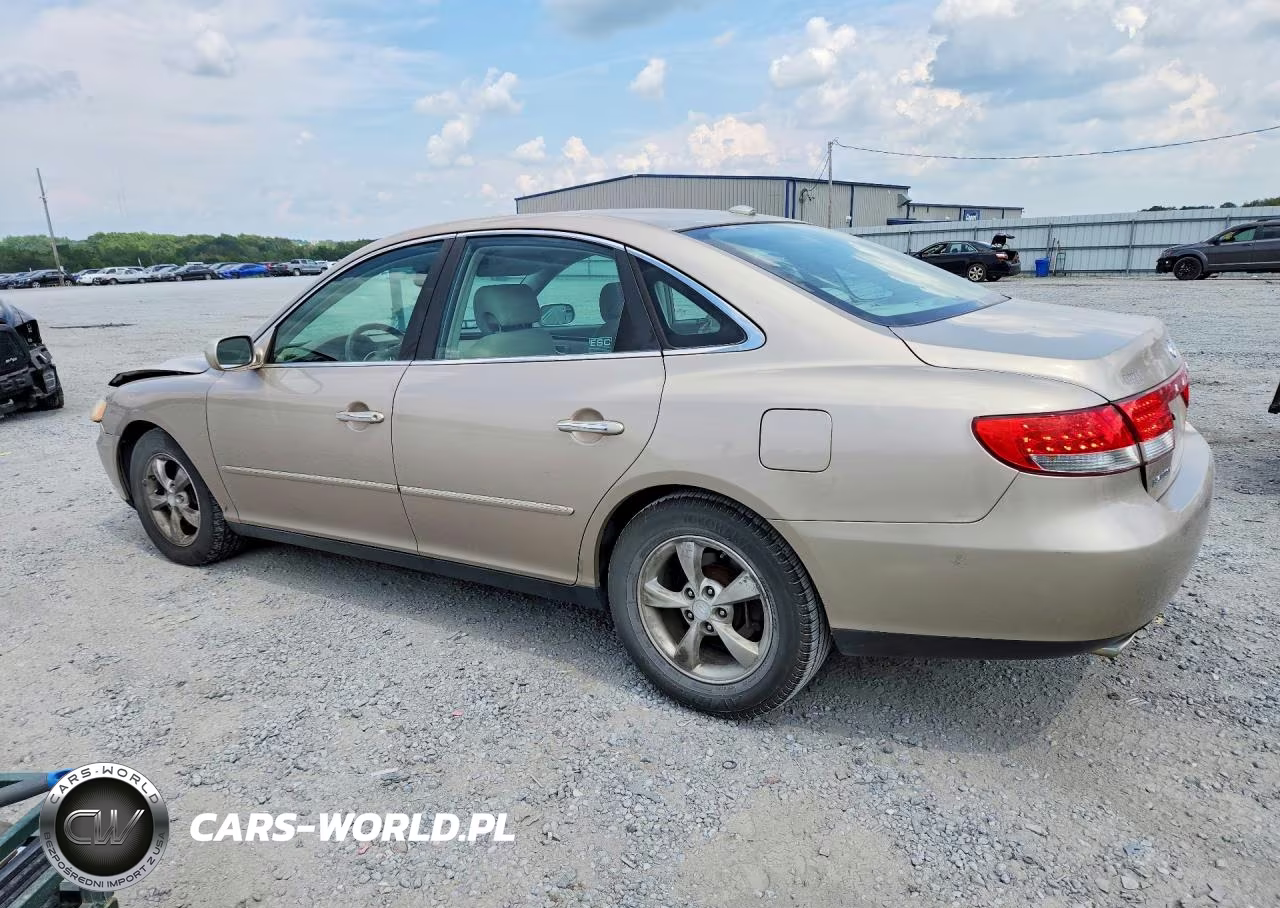 2007 Hyundai Azera Gls VIN:KMHFC46D67A190292 - 2