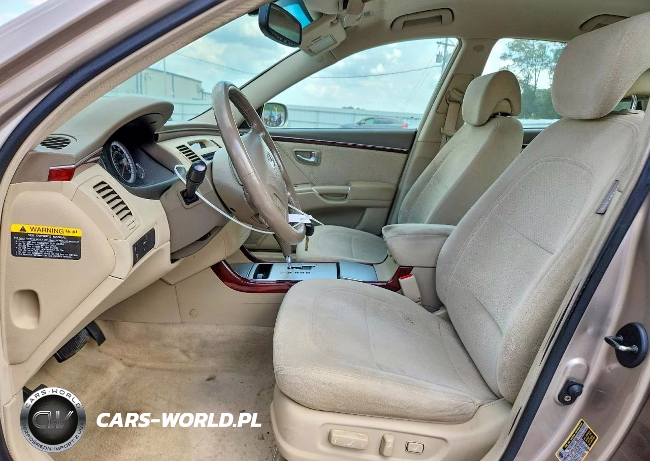 2007 Hyundai Azera Gls VIN:KMHFC46D67A190292 - 7