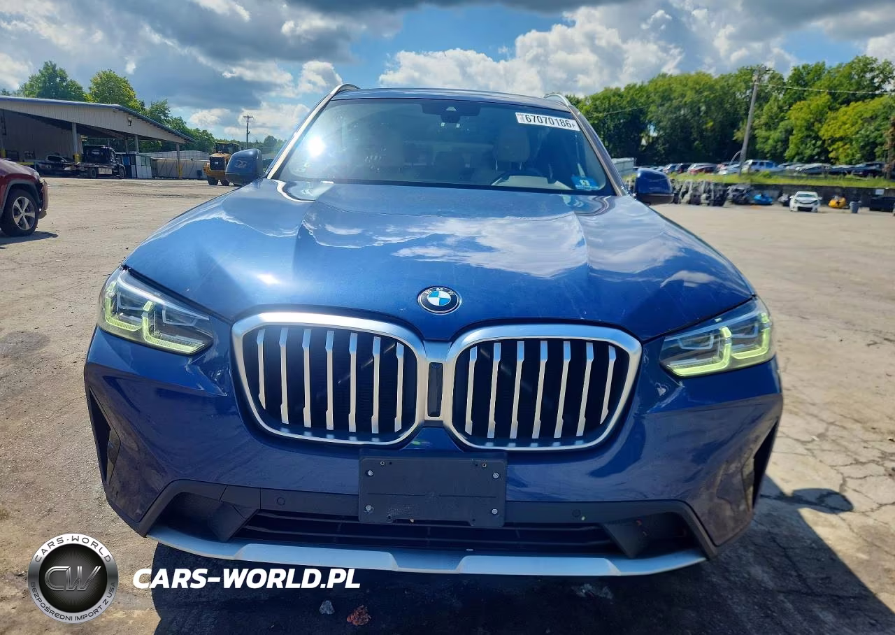 2022 BMW X3 xDrive30I VIN:5UX53DP00N9J49827 - 5