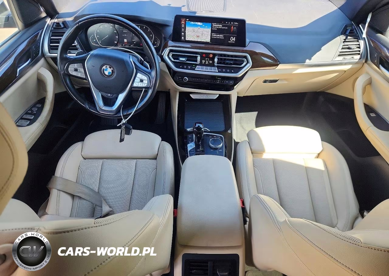 2022 BMW X3 xDrive30I VIN:5UX53DP00N9J49827 - 8