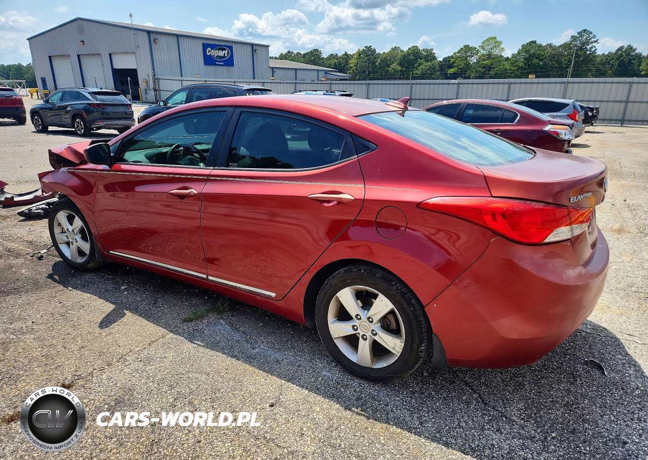 2013 Hyundai Elantra Gls VIN:5NPDH4AE3DH390824 - 2
