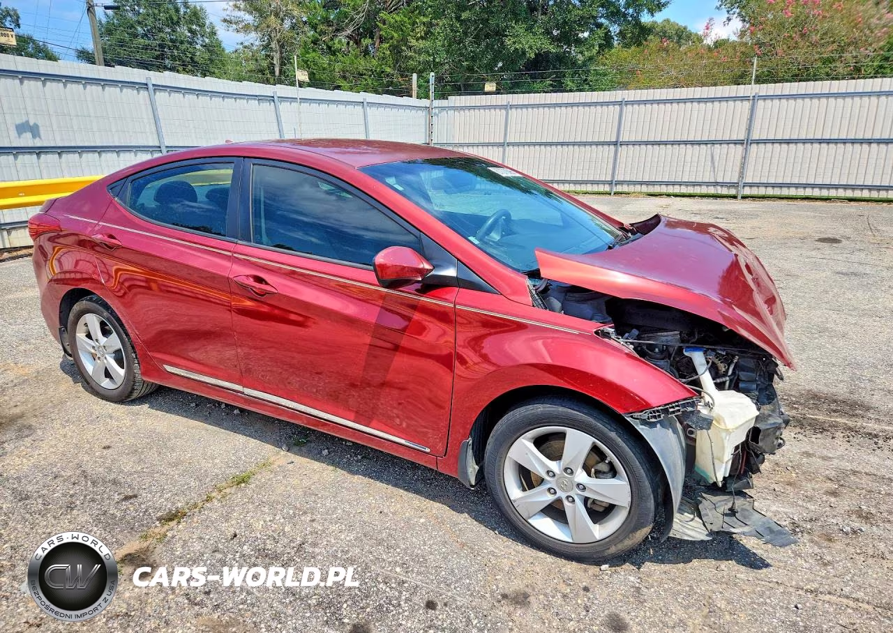 2013 Hyundai Elantra Gls VIN:5NPDH4AE3DH390824 - 4