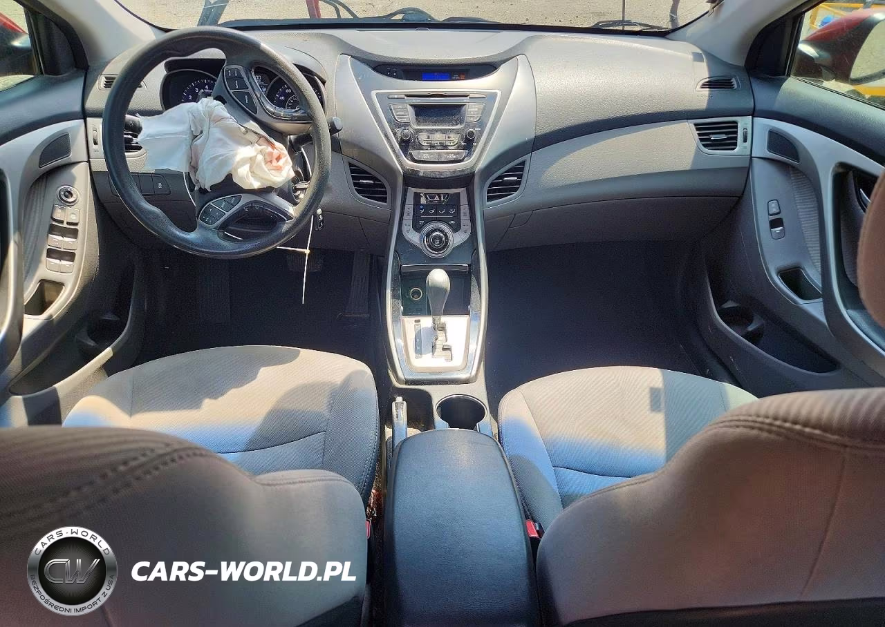 2013 Hyundai Elantra Gls VIN:5NPDH4AE3DH390824 - 8
