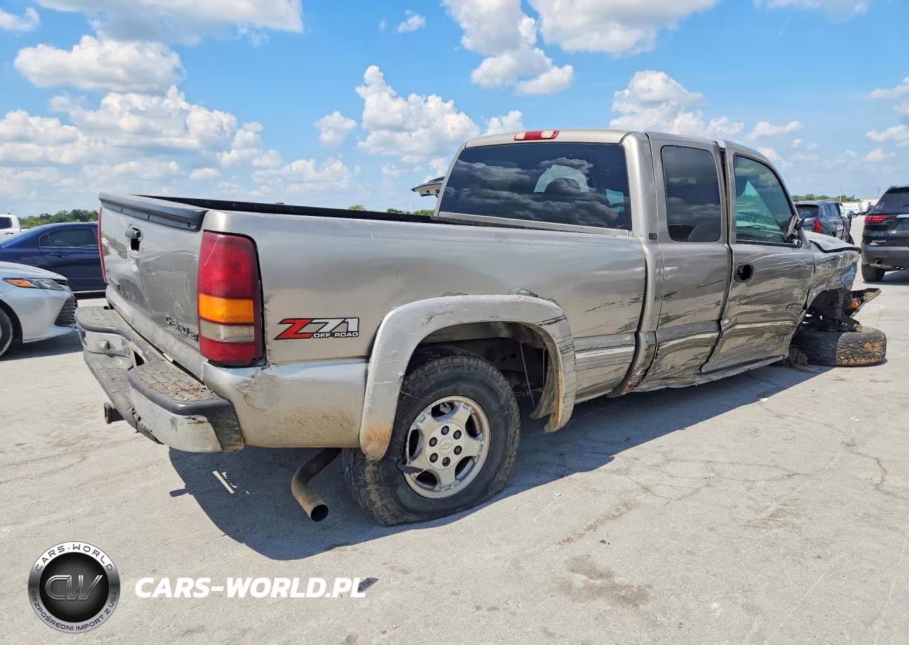 2000 Chevrolet Silverado K1500 VIN:1GCEK19T6YZ300538 - 3