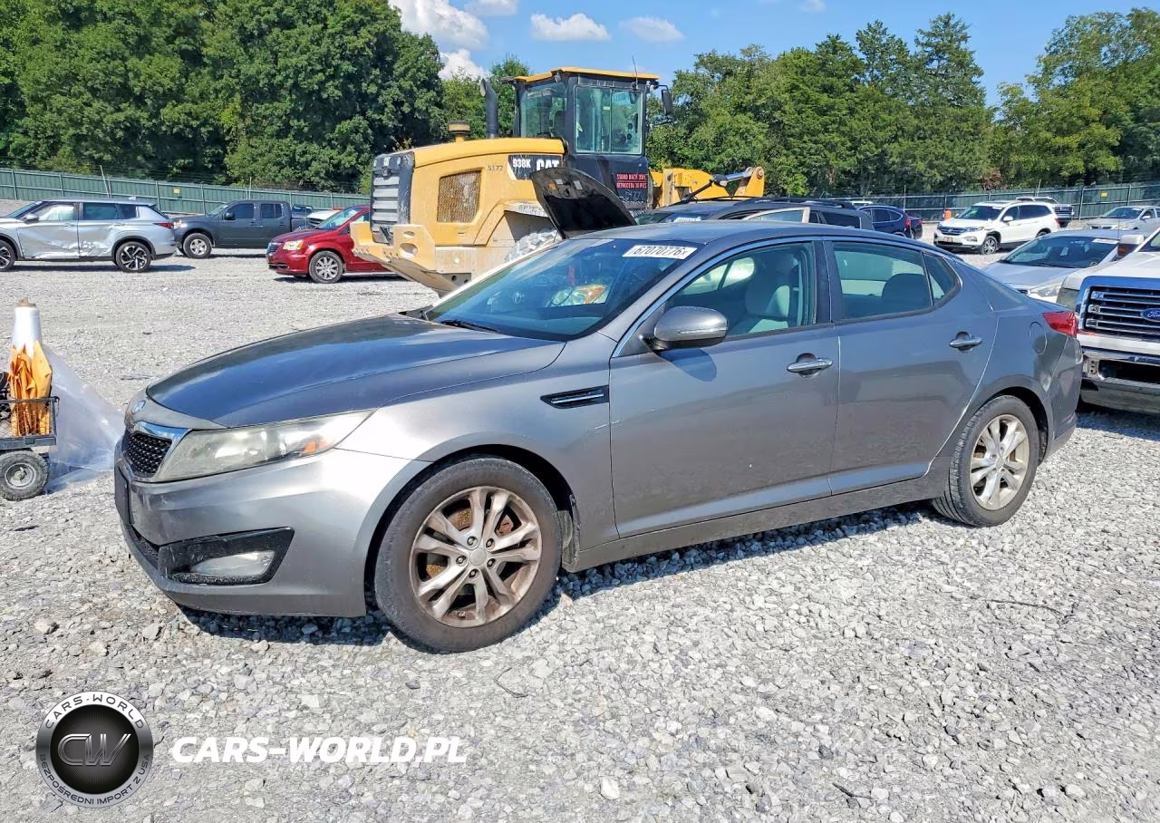 2013 Kia Optima Lx VIN:5XXGM4A74DG206853 - 1