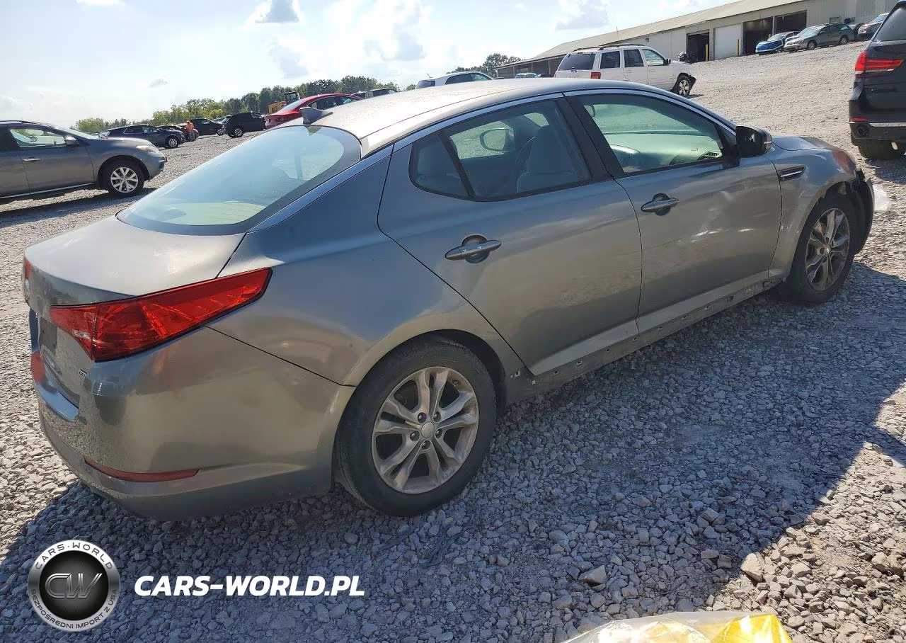 2013 Kia Optima Lx VIN:5XXGM4A74DG206853 - 3