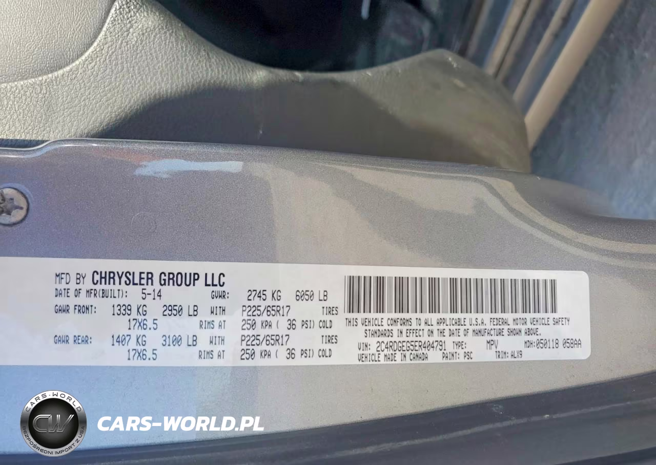 2014 Dodge Grand Caravan R VIN:2C4RDGEG5ER404791 - 13