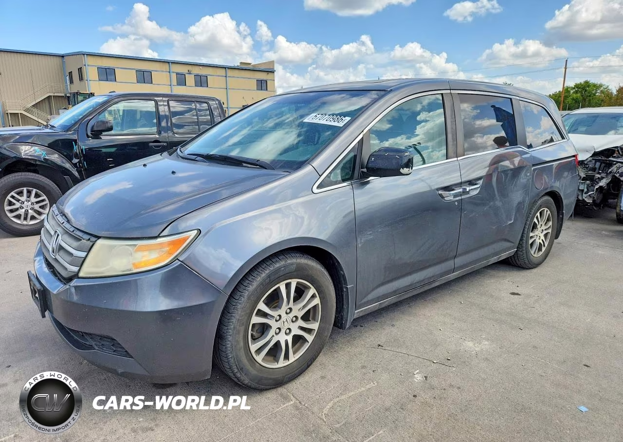 2011 Honda Odyssey Exl VIN:5FNRL5H64BB065930 - 1