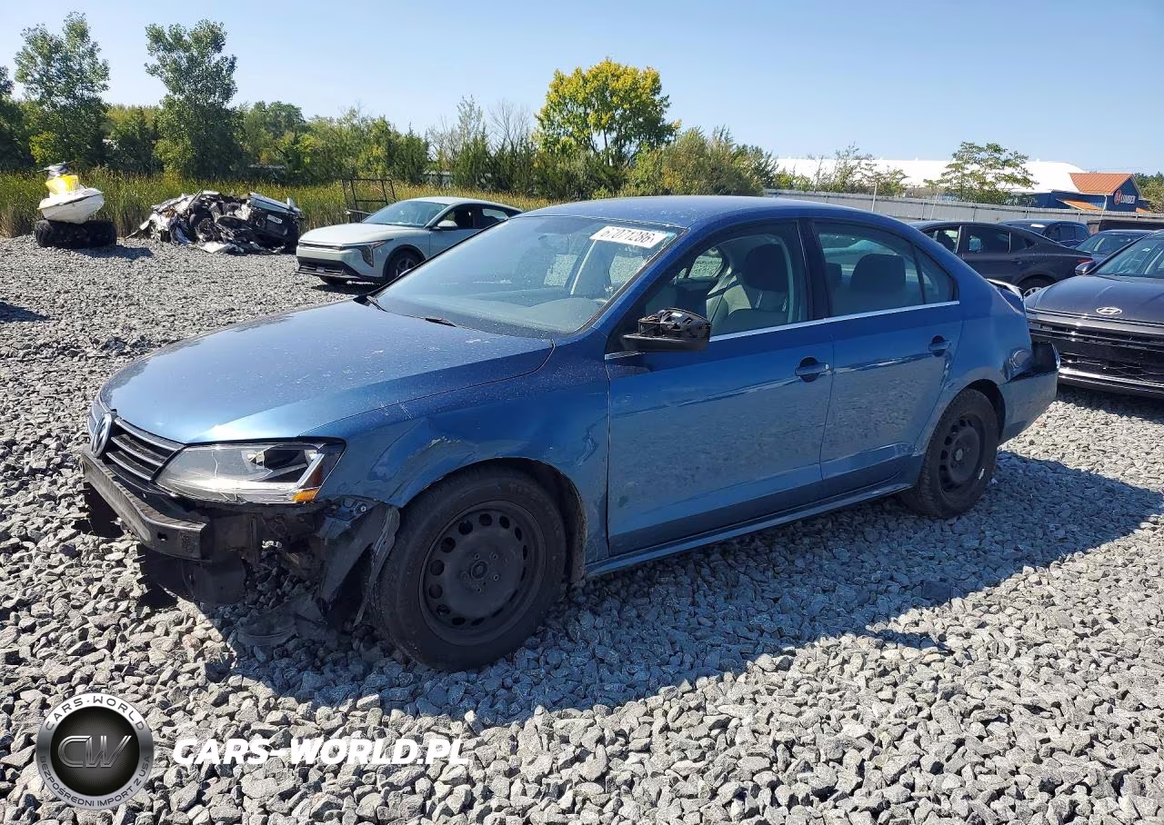 2017 Volkswagen Jetta S VIN:3VW2B7AJ4HM396376 - 1